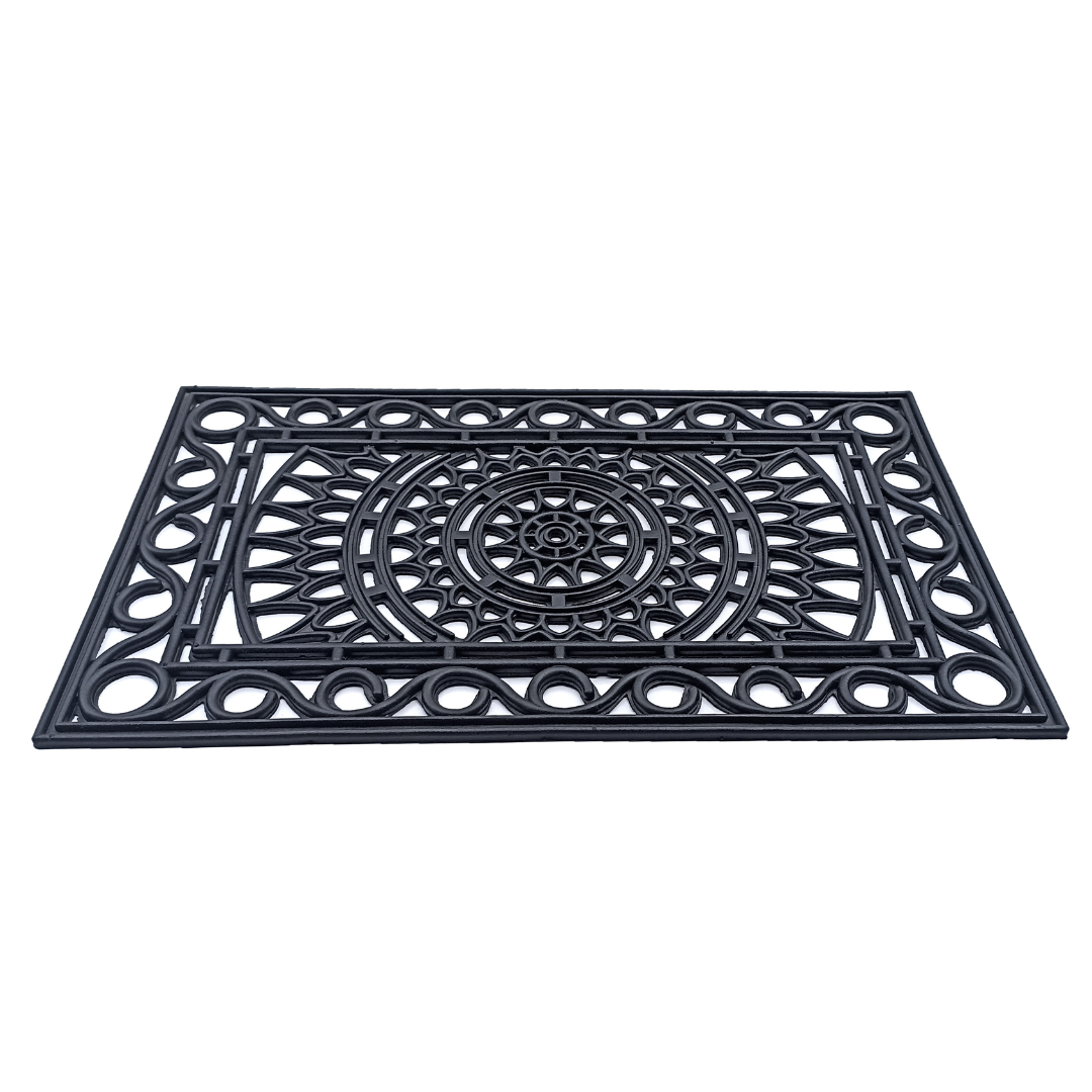 Meena Rubber Doormat - Fab Habitat , Doormats, [product_size],