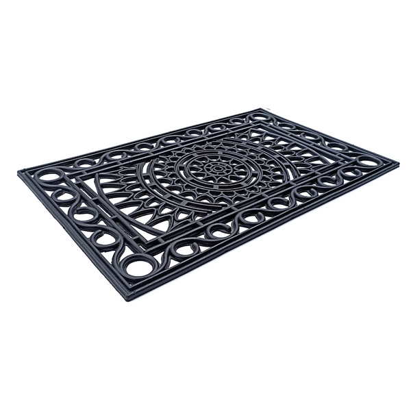 Meena Rubber Doormat - Fab Habitat , Doormats, 