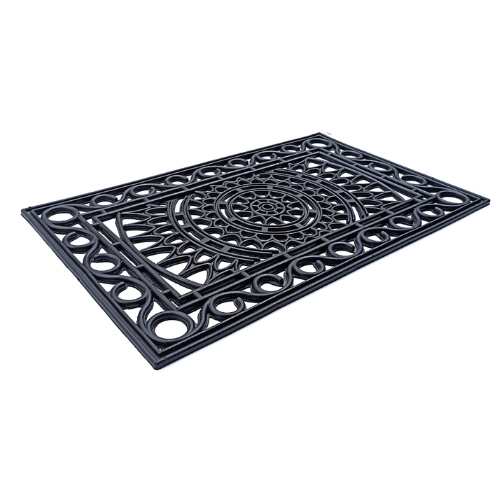 Meena Rubber Doormat - Fab Habitat , Doormats, [product_size],