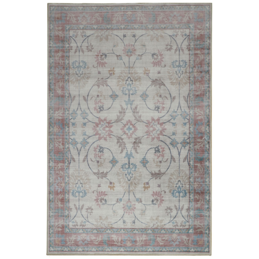 Megan Pink Machine Washable Large Carpet Floor Rug - Fab Habitat , Rugs, 
