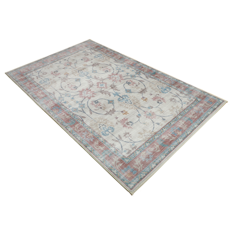 Megan Pink Machine Washable Area Rug - Fab Habitat , Rugs, 