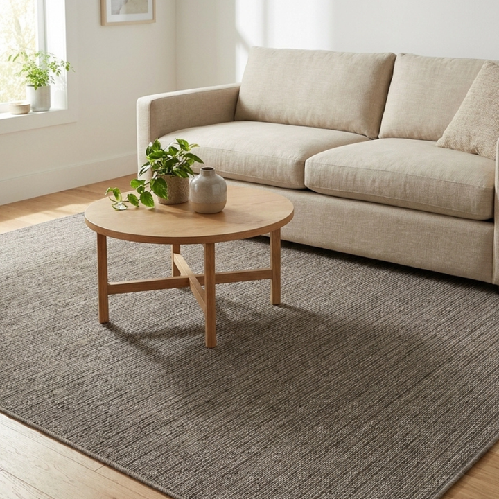 Meru Dark Indoor Outdoor Rug