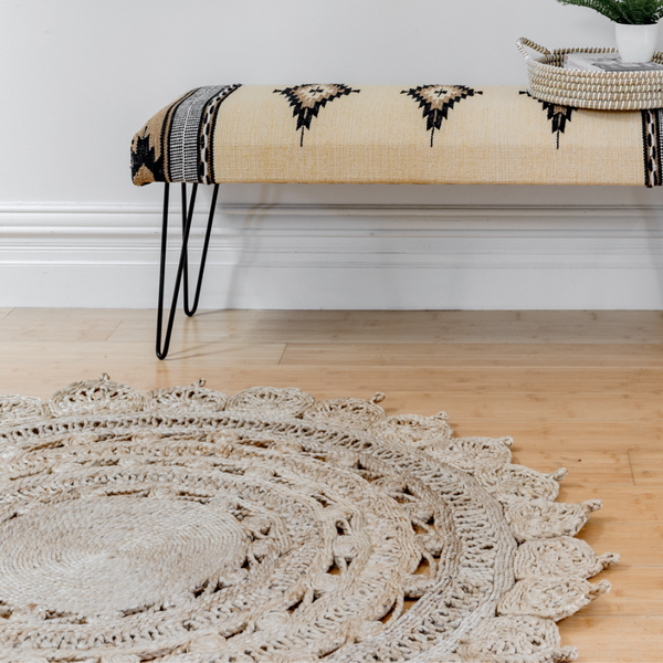 Mimosa Eco-friendly Jute Large Round Rug - Fab Habitat , Jute Rugs, 