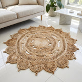 Mimosa Round Jute Rug
