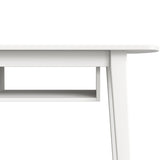 Compact Minaxi white modern desk 120x60x76cm – Buy online in Australia for workspace