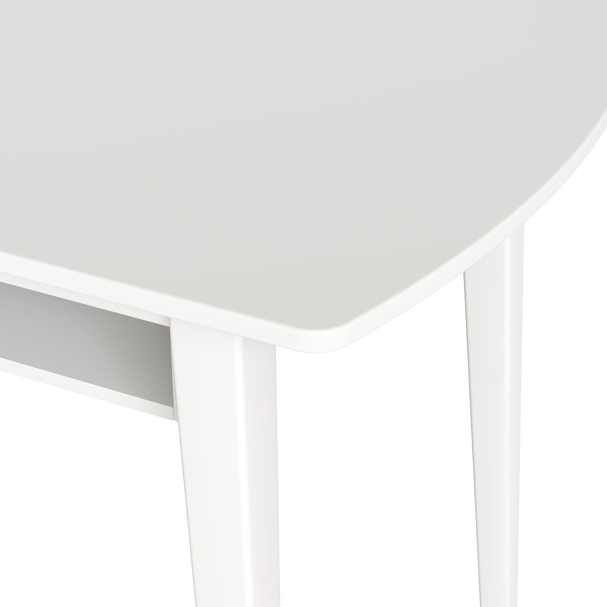 Minaxi 120x60x76cm white desk with clean lines – Ideal office table Australia