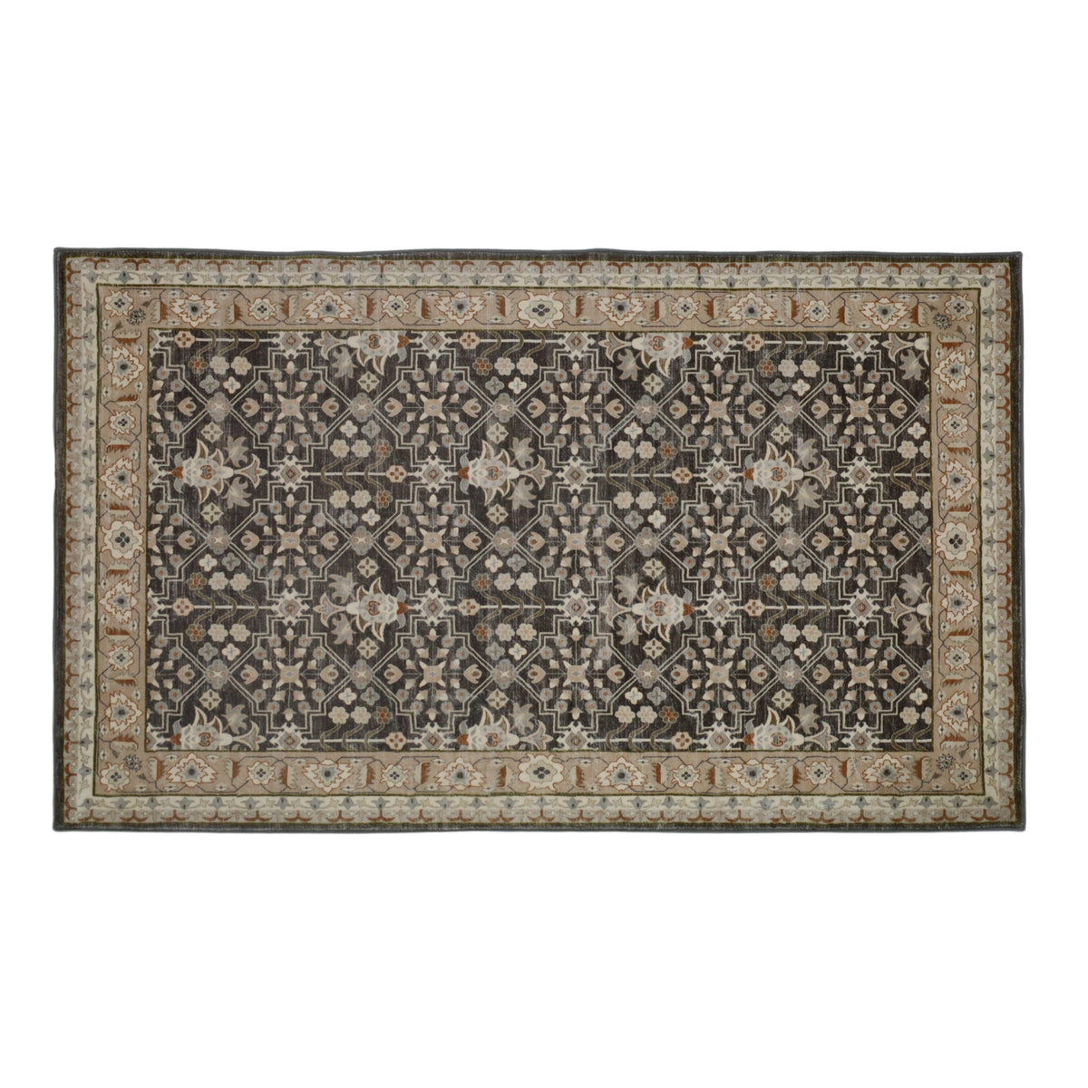 Mrembo multicolour washable rug in living room – 180x270cm size, buy online in Australia