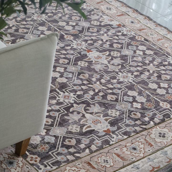 Mrembo Machine Washable Large Rug
