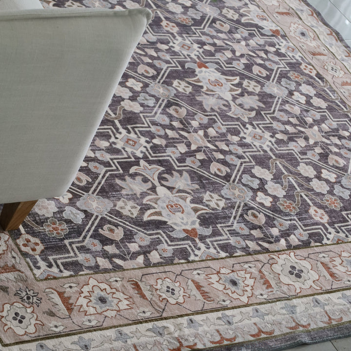 Mrembo Machine Washable Large Rug