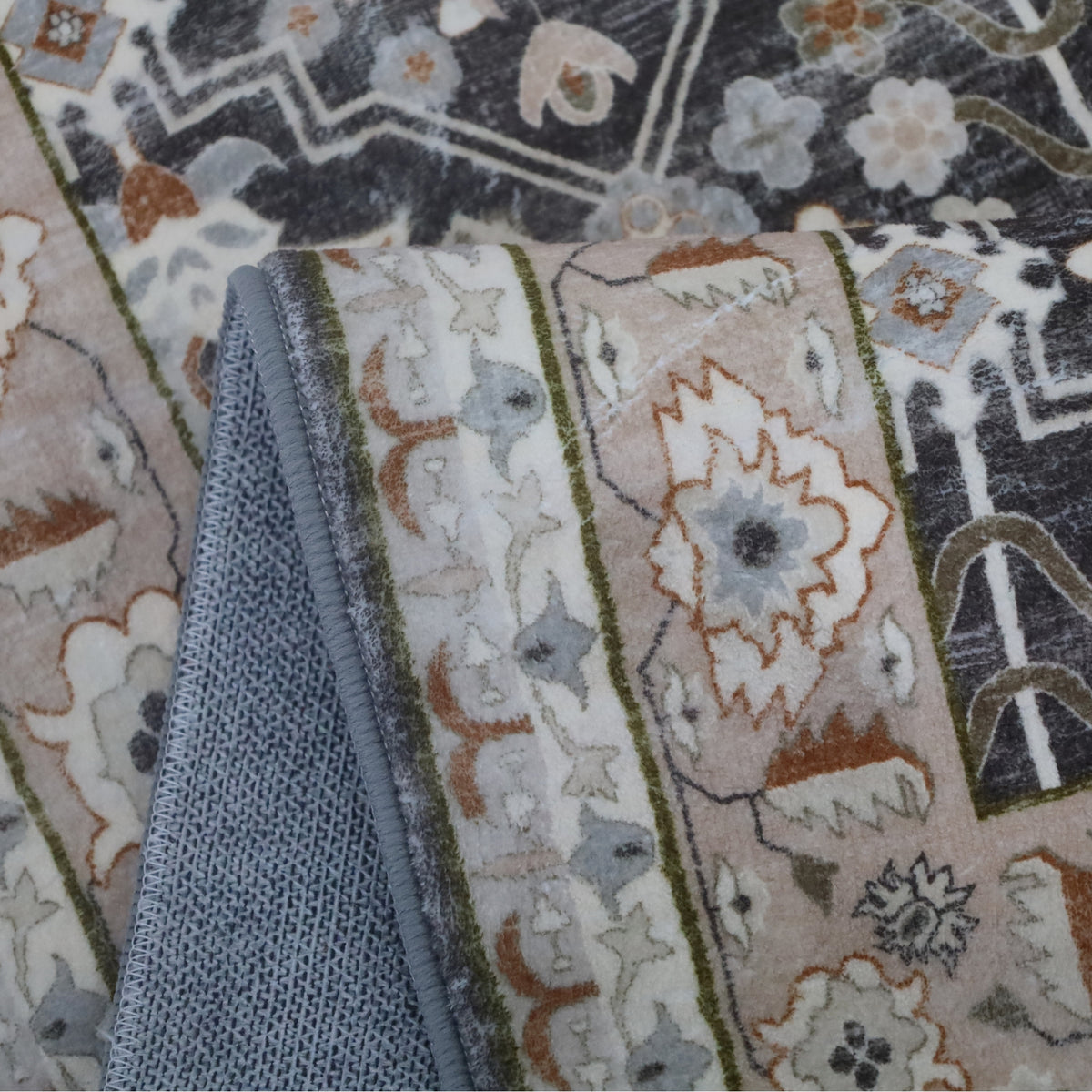 Mrembo patterned rug styling in bedroom – 180x270cm eco-friendly plastic rug, buy online in Australia