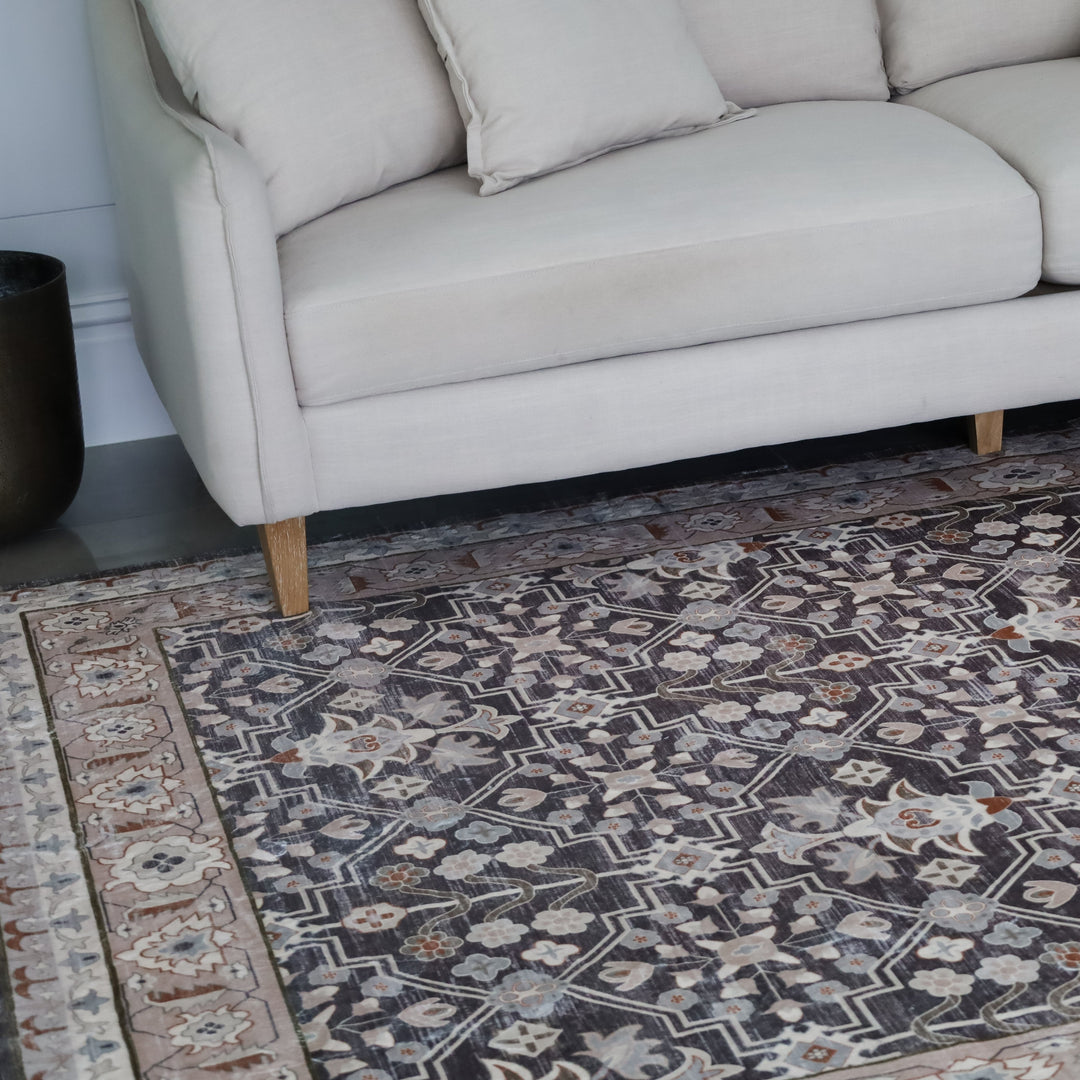 Mrembo Machine Washable Large Rug