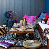 Murano Black and Cream Traditional Reversible Large Rug - Fab Habitat , Recycled Plastic Rugs & Mats, 