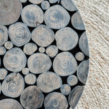 Musca Wooden Black Finish Side Table - Fab Habitat , Side Tables, 