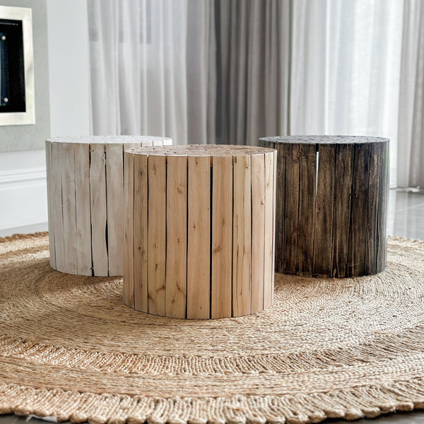 Musca Wooden Side Table - Fab Habitat