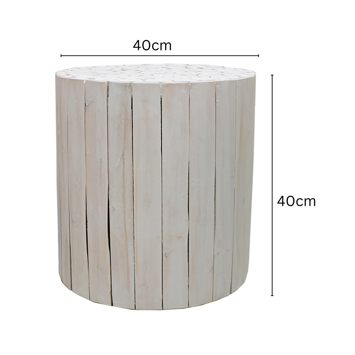 Musca White Bedside Table with Drawer – Buy Online in Australia