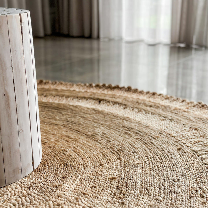 Musca Wooden White Finish Side Table - Fab Habitat , Side Tables, 