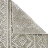 Naamche tribal design eco rug with border – 180x270cm, buy online in Australia