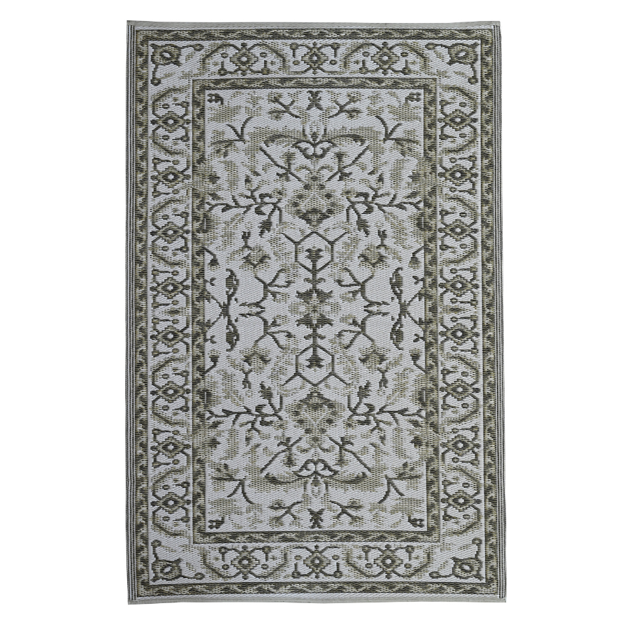 Nain Beige Recycled Plastic Outdoor Rug - Fab Habitat , Recycled Plastic Rugs & Mats, 