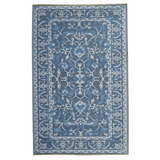Nain Blue Recycled Plastic Outdoor Rug - Fab Habitat , Recycled Plastic Rugs & Mats, 