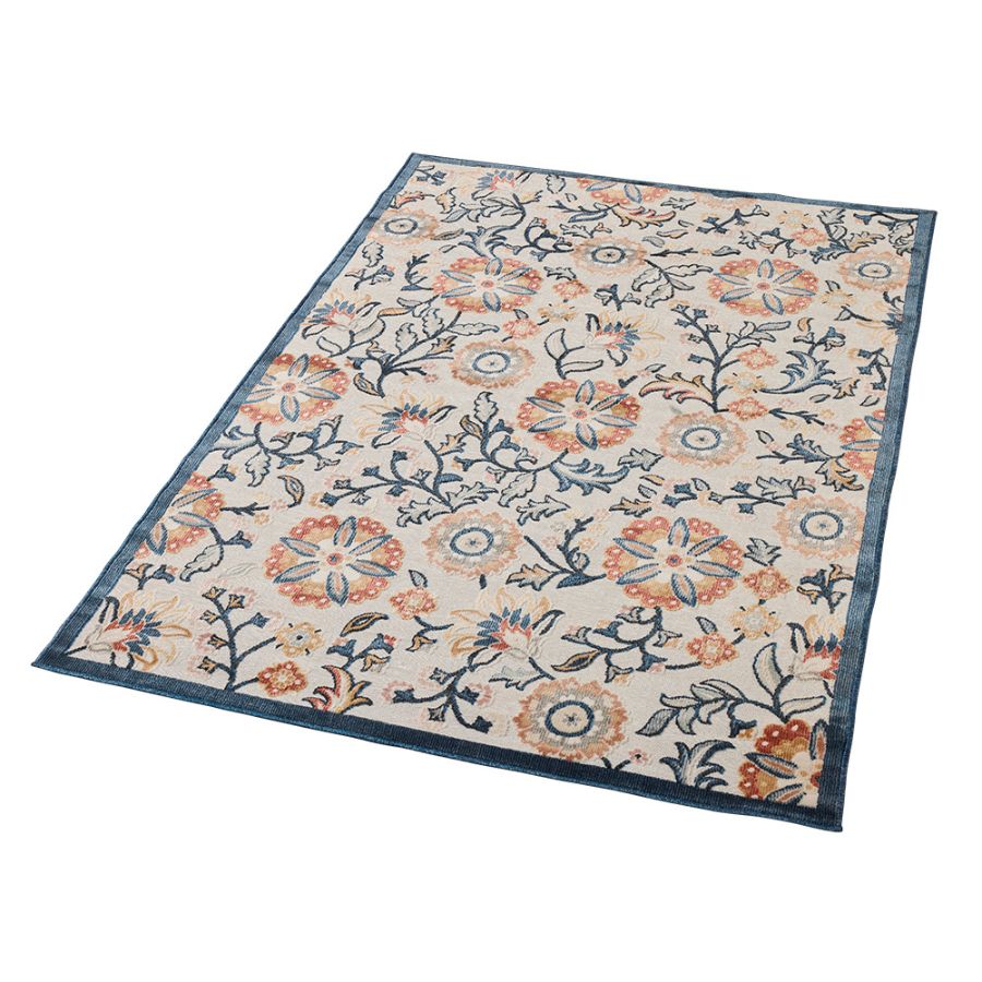 Namsai Floral Multicolour Indoor Outdoor Rug