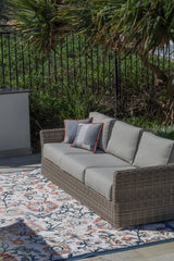 Namsai Floral Multicolour Indoor Outdoor Large Rug