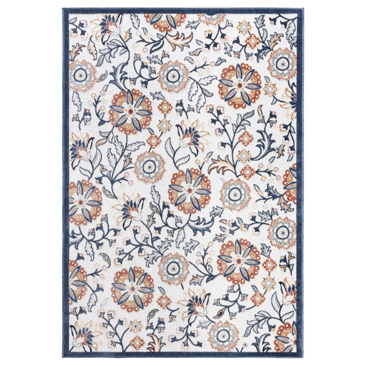 Namsai Floral Multicolour Indoor Outdoor Large Rug