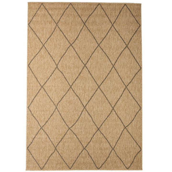 Nara Black Indoor Outdoor Rug