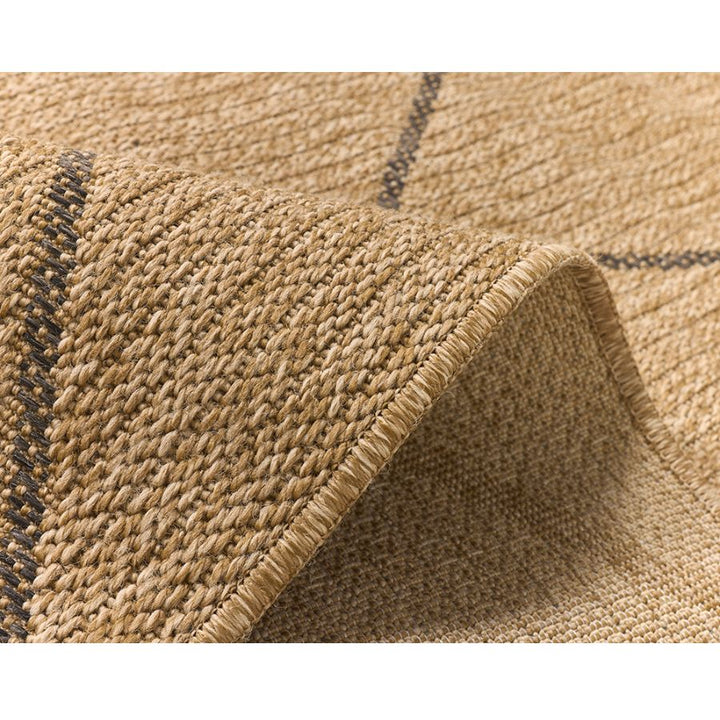 Nara Black Indoor Outdoor Rug