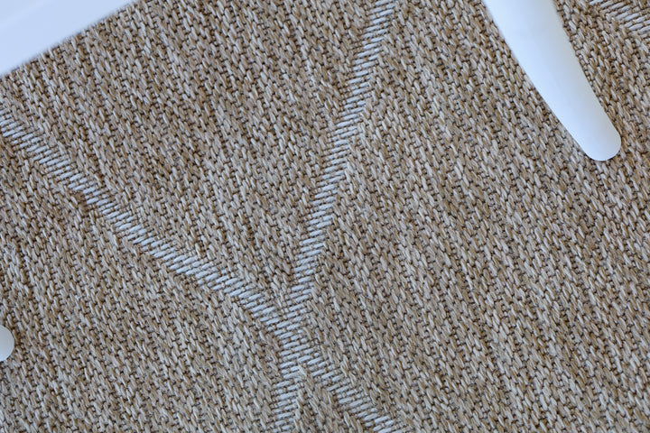 Nara White Indoor Outdoor Rug