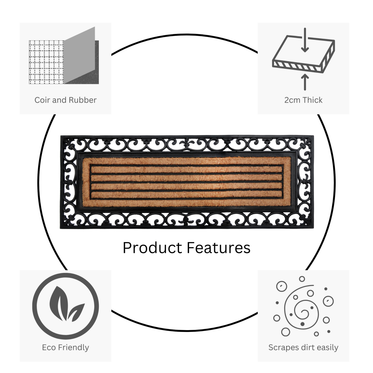Nautica Doormat – Ocean-Inspired Entry Rug – Buy Online in Australia