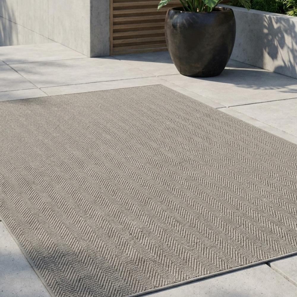 Neem Dark Indoor Outdoor Rug