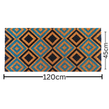 New Diamond Doormat 60x120 – Elegant Geometric Border Entry Rug – Buy Online in Australia