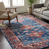 Dibru Multicolour Traditional Rug