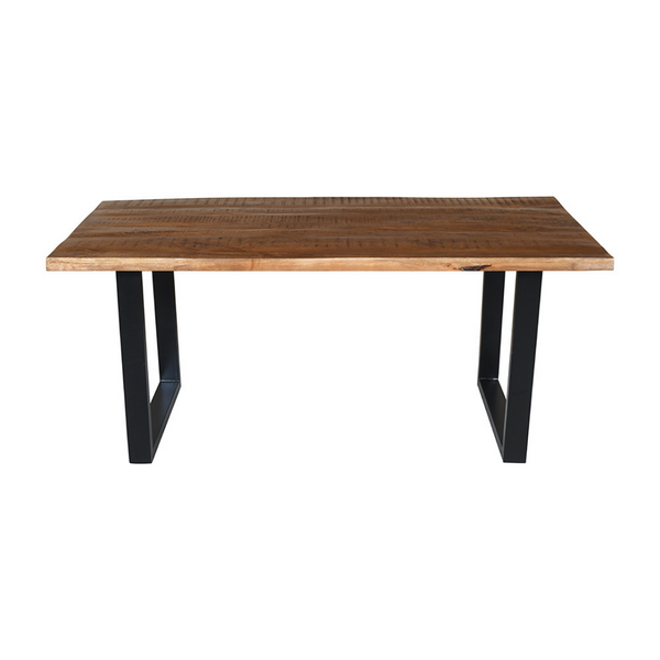Nova Long Industrial Wooden 6 Seater Dining Table - 180cm - Fab Habitat , Kitchen & Dining Furniture, 