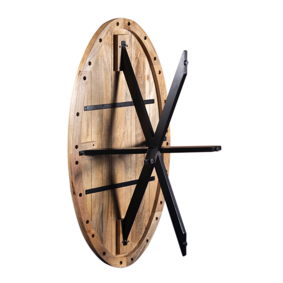 Nova Natural 130 CM Wooden Oval Coffee Table