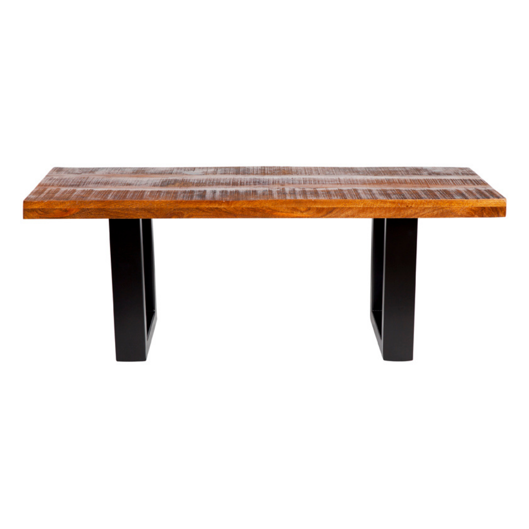 Nova Wooden Seating Entryway 2 Seater Bench - 120 cm - Fab Habitat , Benches, 