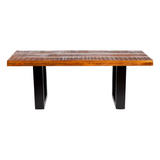 Nova Wooden Seating Entryway 2 Seater Bench - 120 cm - Fab Habitat , Benches, 