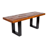 Nova Wooden Seating Entryway 2 Seater Bench - 120 cm - Fab Habitat , Benches, 