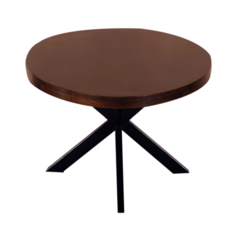 Nova Walnut Finish 130 CM Wooden Oval Coffee Table