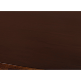 Nova Walnut Finish 130 CM Wooden Oval Coffee Table
