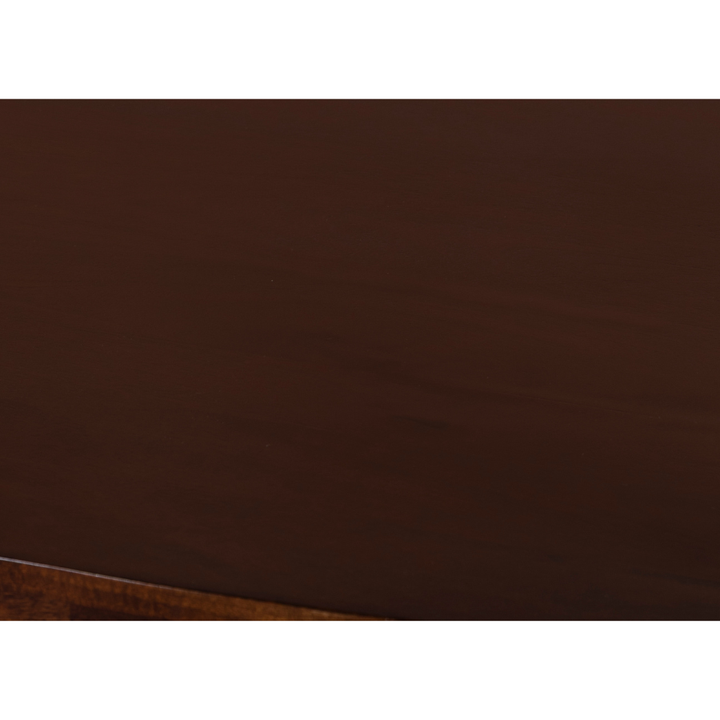 Nova Walnut Finish 130 CM Wooden Oval Coffee Table