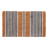 Nui Striped Coastal Coir Doormat - Fab Habitat , Doormats, 