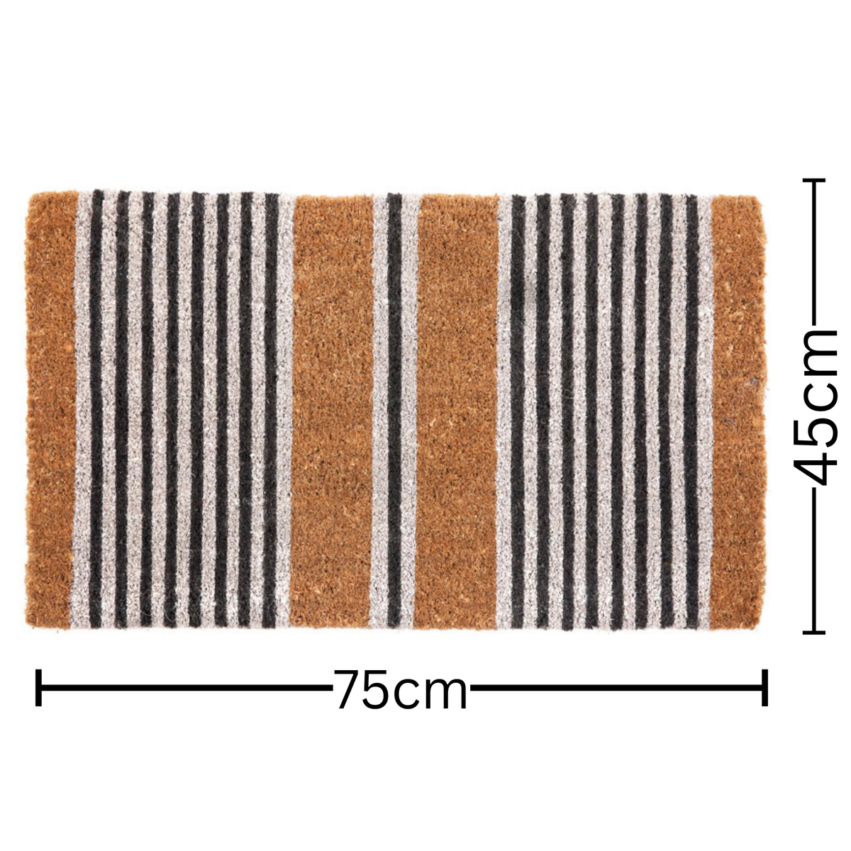 Nui Coir Doormat 45x75cm – Textured Front Door Mat – Buy Entry Mats Online in Australia