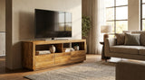 Nyra 140cm Entertainment TV Unit with 3 Drawers