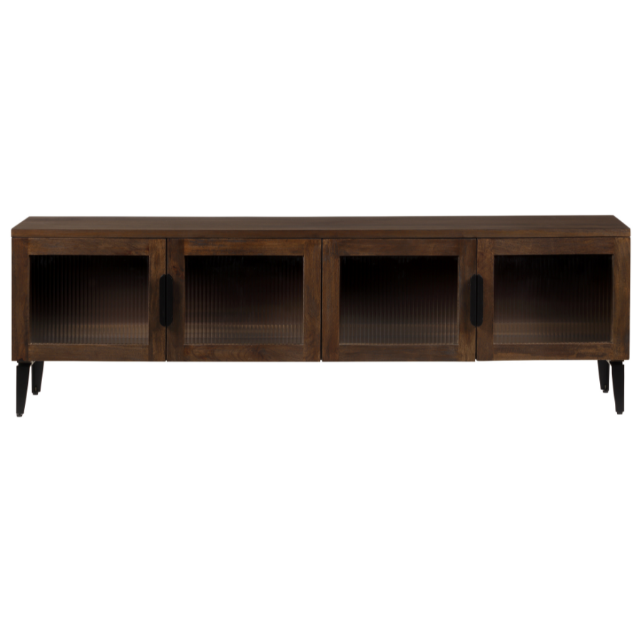 Odense Walnut Entertainment TV Unit with Storage