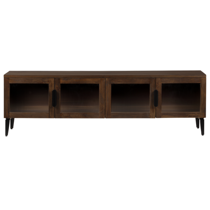 Odense Walnut Entertainment TV Unit with Storage