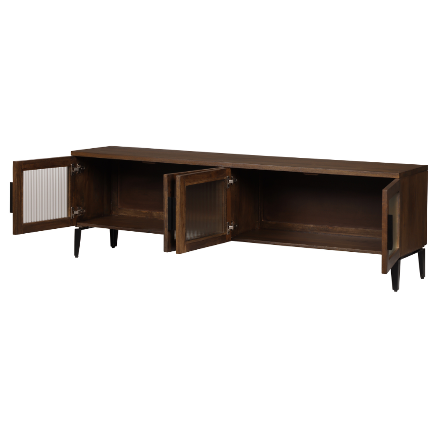 Odense Walnut Entertainment TV Unit with Storage