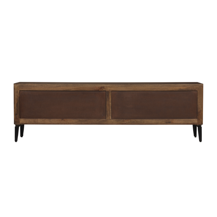 Odense Walnut Entertainment TV Unit with Storage