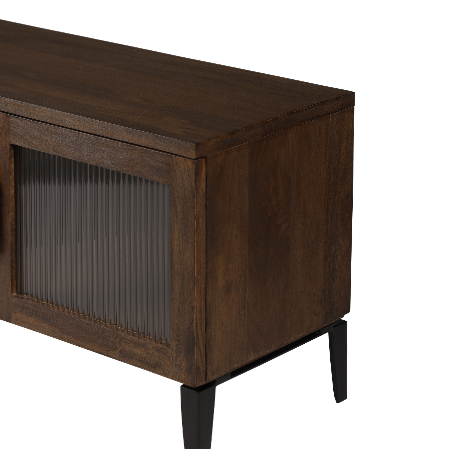 Odense Walnut Entertainment TV Unit with Storage