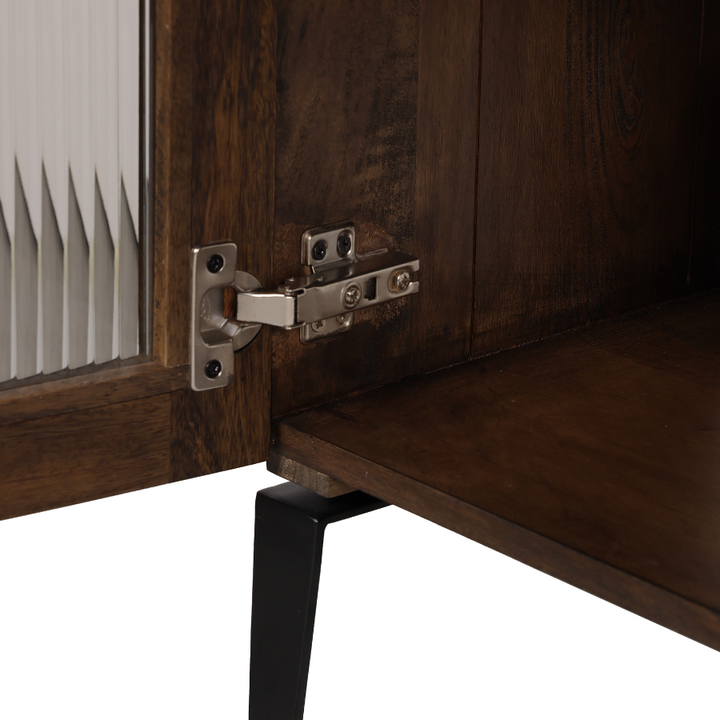 Odense Walnut Entertainment TV Unit with Storage